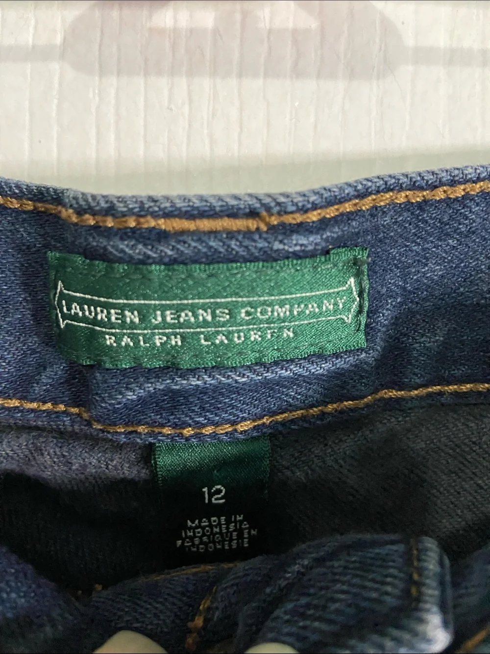 Ralph Lauren  Dark Indigo Bootcut Jeans